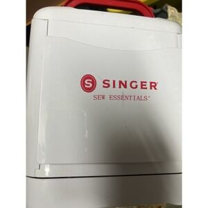 SINGER Organizer Sew Essentials Storage Case Box Portable With Some Accessories